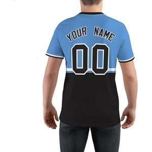 Customizable Casual Baseball Sport T-<b>Shirts</b> for Men Women Youth Personalized with Team Name Number Breathable Pant Design - Product Image 2