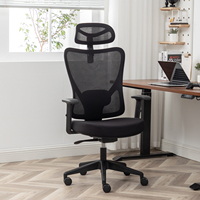 Chaise de bureau en maille avec appui-tête Usine Meilleure conférence moderne Formation exécutive Gaming Ergonomique Bureau exécutif Tissu Fer