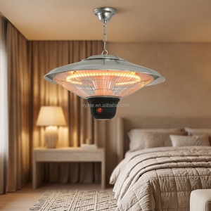 Calentador Infrarrojo Colgante de Fibra de Carbono de 1200W/1500W de Calentamiento Rápido para Patio Privado y Área de Terraza - Product Image 2