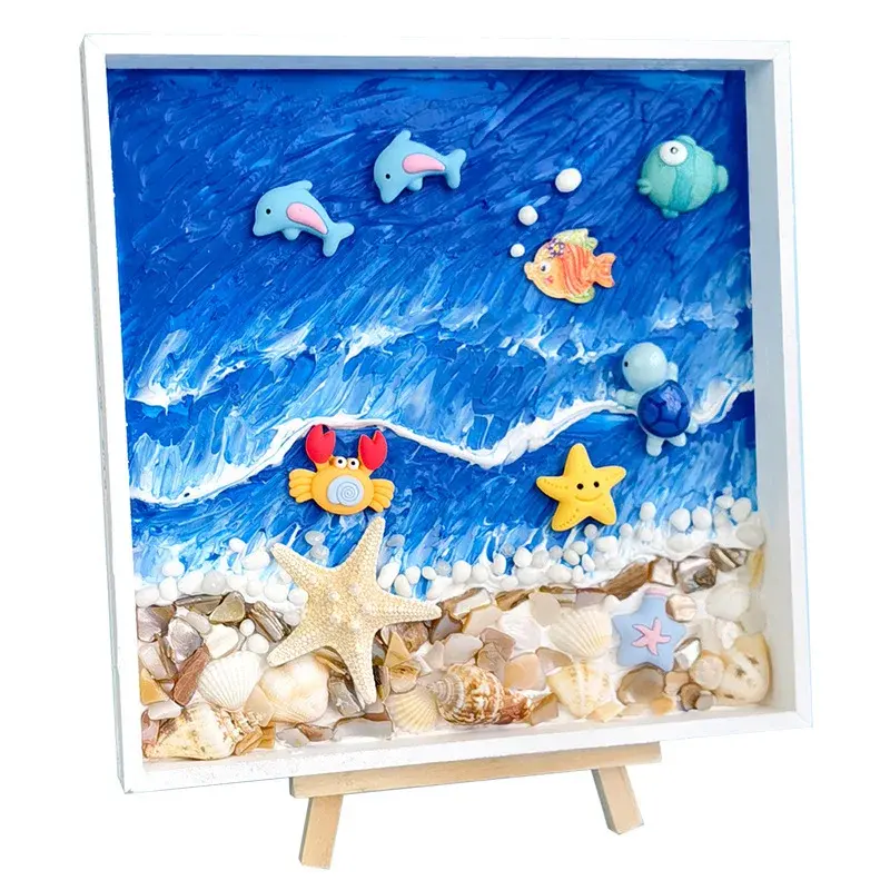 TS Neuheit DIY Kunsthandwerk Kits Dekor Glas Mosaik Kunst Kits für Kinder und Erwachsene