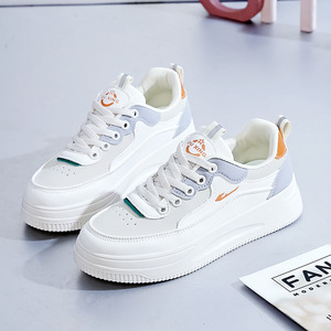 รองเท้าผู้หญิงคุณภาพสูง ดีไซน์ขายดี รองเท้าผ้าใบแฟชั่นขายส่ง รองเท้าลำลองทรงหนา รองเท้าคู่รักสไตล์สปอร์ตสำหรับเดิน - Product Image 2