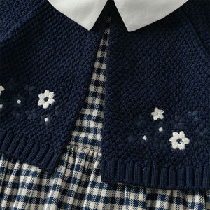 DB3242272戴夫贝拉童装秋装新款女童长袖公主裙派对户外 - Product Image 4