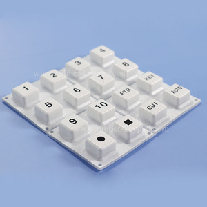 Tùy chỉnh bàn phím 4x4 midi bàn phím <span class=keywords><strong>Silicone</strong></span> cao su nút Pad - Product Image 6