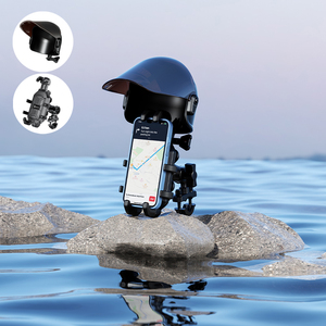 <span class=keywords><strong>Support</strong></span> de téléphone pour <span class=keywords><strong>moto</strong></span> Kewig personnalisé à 8 griffes, étanche IP66, extensible, avec pare-soleil, antichoc et antivol - Product Image 1