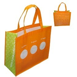 ถุงช้อปปิ้ง PP แบบพับได้ไม่ทอลามิเนต - Product Image 5