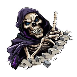 Divertidos Adhesivos Decorativos para Autos con Diseño de Fantasmas y Animales de Halloween, Pegatinas para Cubrir Arañazos en Autos y Motocicletas - Product Image 1