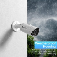 Cámara IP PoE Bullet de 8MP con Chipset ISP Avanzado, Sensor de 1/1.8'', Visión Nocturna a Todo Color 24/7, Detección Humana por IA, Seguridad para Exteriores