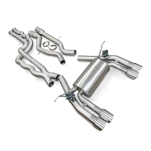 Uitlaatsysteem van premium roestvrij staal voor BMW M3/M4 F80/F82 <span class=keywords><strong>3</strong></span>.0T 2014-2019, tuning uitlaat - Product Image 2