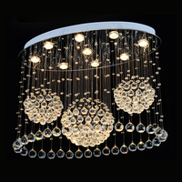 Lustre en cristal au design moderne, produit de luxe, éclairage d'intérieur, luminaire décoratif de plafond, livraison gratuite, 220v, ac 110