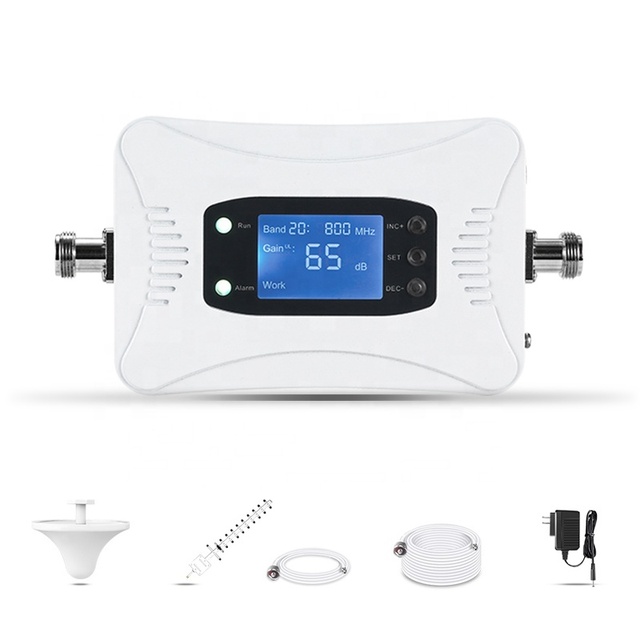 Amplitec Powerful WCDMA 2100MHz cellular signal booster 3G/4G phone repeater
