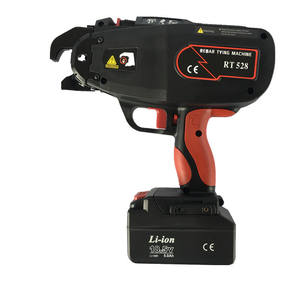 Machine à lier les barres d'armature Jiuwei RT528T, 18,5 V, alimentée par batterie, entièrement automatique, outil de construction - Product Image 2