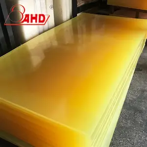 Transparent Polyurethane PU Sheet Urethane Flat Sheet Plastic Casting Polyester Silicone Rubber Sheet