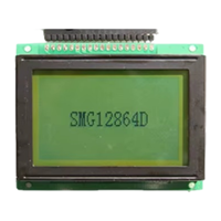 Module LCD graphique personnalisé 128x64 STN Série NT7532 3.6-5.2V SMG12864M pour usage industriel