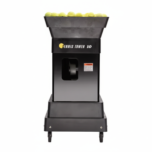 Machine à balles de tennis neuve scellée avec option de télécommande, nouvel équipement d'entraînement professionnel au tennis - Product Image 1