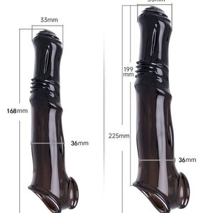 Meilleur prix, gode vibrant, manchon de pénis de cheval, manchon de pénis électrique monstre, meilleur et pas cher, jouet sexuel pour homme, vibrateur - Product Image 5