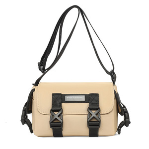 OEM Men's Casual <b>Nylon</b> Sling <b>Bag</b> Custom Waterproof Crossbody Messenger Zipper Closure Polyester Lining <b>Shoulder</b> Fashionable - Product Image 3