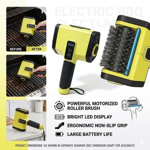 Cepillo de Limpieza Eléctrico Portátil para Parrilla, Raspador Inalámbrico para Barbacoa de Gas y Carbón, para Camping y Exteriores - Product Image 2