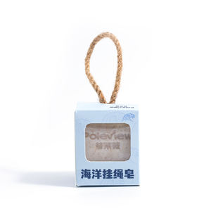 Poleview profumo di caffè personalizzato fatto a mano idratante Mini corda Bar sapone su una corda - Product Image 6