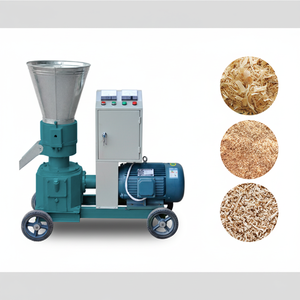 Chypre mobile rouleau m-400 moulins à granulés barbecue machine à granulés de bois - Product Image 1