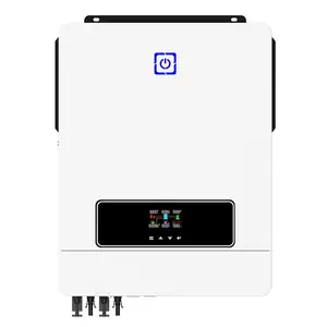 Factory Sell 7.2KW 8.2KW 10.2KW On Off Hybrid Solar inverter 48V to 230V Dual Output 160A MPPT Controller with WiFi Monitoring