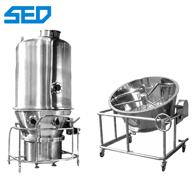 CE Certificate Lab Capacity Industrial Stainless Steel 300kg Vibrating Powder Fluid Bed Dryer Salt Drying Machine