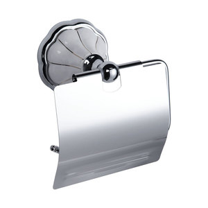 Luxury Bathroom Accessory Set 6 Piece Zinc Alloy Plated Towel Ring Toilet Paper Holder With <b>Shell</b> Design - Product Image 3