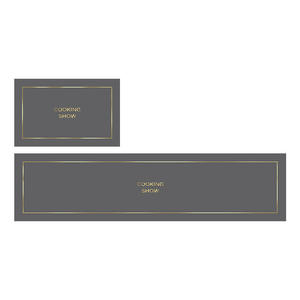 Lot de <span class=keywords><strong>2</strong></span> tapis de cuisine modernes, écologiques, doux et confortables, motif puzzle, épaisseur 3 mm, anti-fatigue, imperméables et lavables - Product Image 4