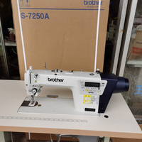 Máquina de Coser Plana Brother S-7250A con Alimentación Electrónica, Accionamiento Directo y Corte Automático de Hilo