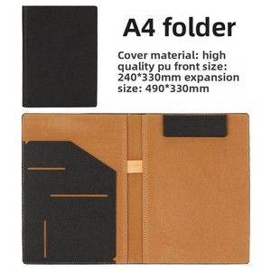 Cartella Portadocumenti A5 per Archivio Aziendale, Quaderno per Trattative Contrattuali, Cartella A4 in Pelle per Riunioni, Clipboard Multifunzionale per Manager - Product Image 6