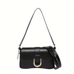 Sac bandoulière classique unisexe d'inspiration créateur, élégant petit sac carré, portefeuille bandoulière avec détails en forme de Y, toile, été - Product Image 4