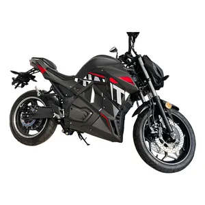 高品质72v 3000瓦大功率genata成人电动摩托车，带数字速度计附件