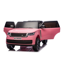 Voiture électrique rose Range Rover sous licence, 2 places, pour enfants, 24V, à batterie, jouet à conduire pour enfants