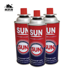 Cilindro de Propano Portátil Personalizado Hecho en China para Acampar al Aire Libre, Contenedor de Aerosol, Cartucho de <span class=keywords><strong>Gas</strong></span> <span class=keywords><strong>Butano</strong></span> de 220g 227g - Product Image 4