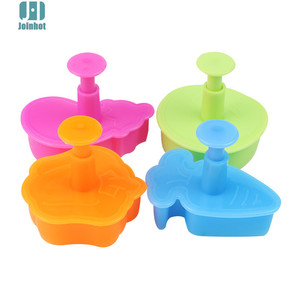 Vegetable <b>Cookie</b> Molds 4 Pieces Silicone Baking <b>Tools</b> For Cake Making - Product Image 3