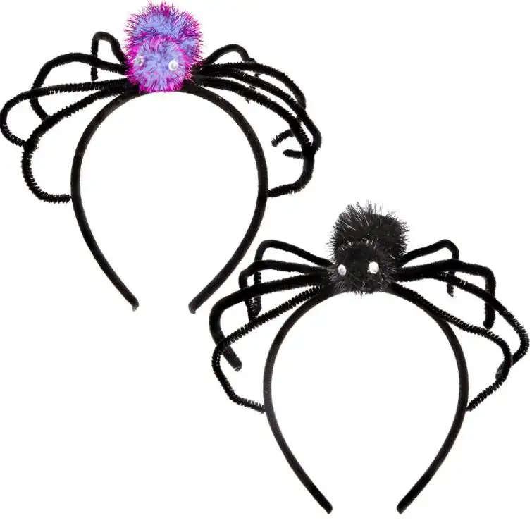 Halloween Feestdecoratie Enge Spider Kids Cadeau Hoofdtooi Foto Rekwisieten Halloween Eve Meisje Haar Hoepel Accessoires Hoofdband