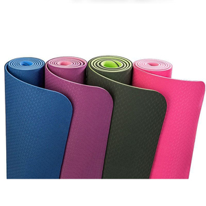 Tapete de Yoga y Pilates Antideslizante, Grueso, Texturizado y Ecológico con Correa de Transporte - Product Image 2
