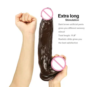 Realistic Dildo Feels Like Skin, Body-Safe Material and Adult Sex Toys Dildos for Women