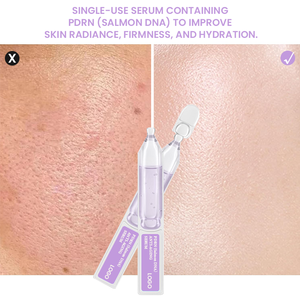 Essence faciale hydratante raffermissante anti-rides intensive anti-âge au collagène, dose quotidienne, essence PDRN ADN de saumon - Product Image 2