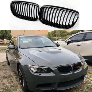 Parrilla delantera modificada para <span class=keywords><strong>BMW</strong></span>, parrilla doble de 2 puertas, E92, E93, M3, <span class=keywords><strong>328i</strong></span>, 335i, 2006, 2007, 2008, 2009, E92 - Product Image 3