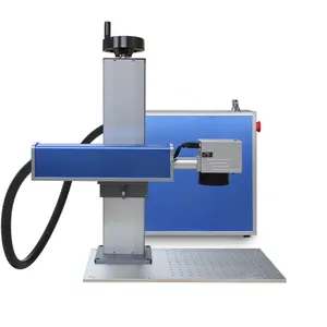 Raycus 100w 3D Dynamic Color Fiber Laser Marking Printing Machine for Metal 20w 30W 50W Turkey Russia India Thailand