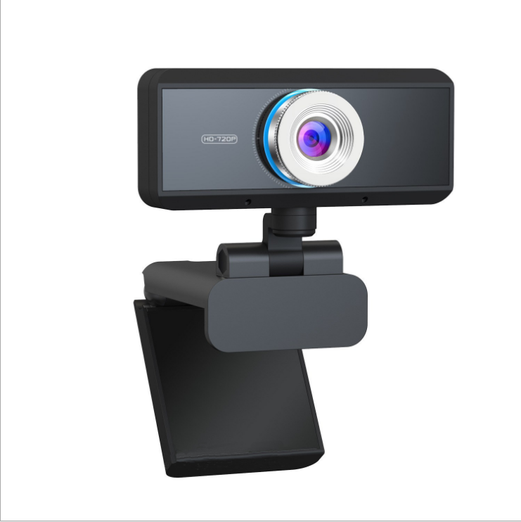 En stock 720P HD ancho ángulo de visión ruido micrófonos USB webcam con beatify función webcam la pc de la computadora lapto