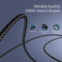 3.5mm TRS 3 Kutuplu Çift 6.35MM Mono Y Splitter Kablo Koaksiyel Stereo Ses Y-Kablosu PVC Gitar/Hoparlör Amplifikatör Bağlantısı için