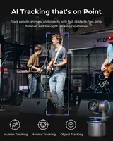 Tail Air NDI 4K Akış Kamerası Yapay Zeka Takipli PTZ /USB-C/Kablosuz Hareket Kontrolü CMOS Sensörlü SD Kartlı Web Kamerası