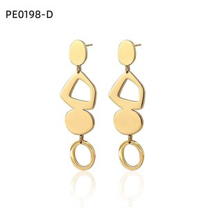 ต่างหูแฟชั่น PE0198 สำหรับผู้หญิง เครื่องประดับคุณภาพสูง - Product Image 2