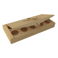 Boîte d'emballage pour capsules de café bon marché, boîte en papier de haute qualité pour capsules de café de luxe, impression numérique écologique, boîte de magasin de capsules de café