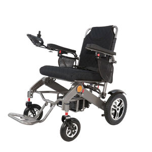 Ultra Light Aluminum Alloy Electric Wheelchair Foldable <strong>Chair</strong> Compact Design Built-In Battery for Senior Travel and <strong>Elderly</strong> - Product Image 1