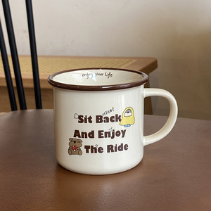 Cute Dachshund Coffee Mug Ceramic Latte Cups Custom Printed Mugs - Product Image 4