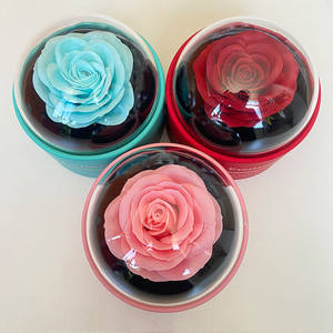 साबुन शाश्वत संरक्षित गुलाब उपहार बॉक्स ऐक्रेलिक राउंड हार रिंग गुलाब फूल उपहार बॉक्स माताओं वैलेंटाइन डे उपहार 2026 - Product Image 4