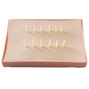 Almohadilla de práctica de sutura de PVC médica ADA para superficie de entrenamiento de estudiantes Blutpunkte modelo de guía de evaluación hemostática - Product Image 5
