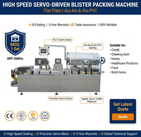 Machine d'emballage sous blister automatique à grande vitesse, équipement d'emballage sous blister entièrement automatique DPP-260pro pour comprimés et capsules